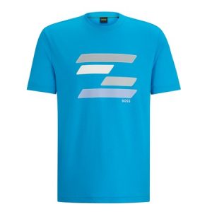 Camiseta Hugo Boss Tee 3 Azul