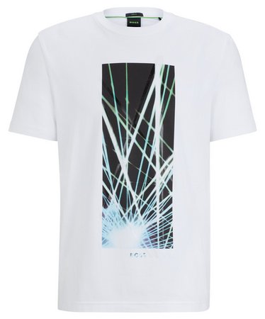 Camiseta Hugo Boss Tee 6 Blanca