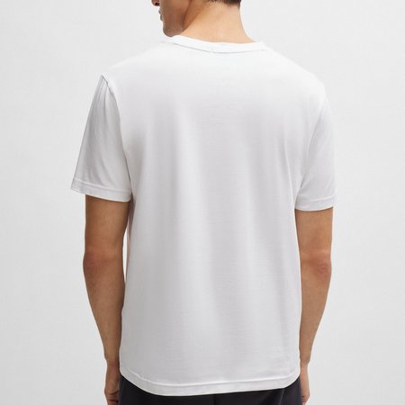 Camiseta Hugo Boss Tee 6 Blanca - Imagen 3