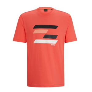 Camiseta Hugo Boss Tee 3 Rojo Claro