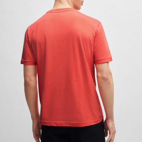 Camiseta Hugo Boss Tee 3 Rojo Claro - Image 3