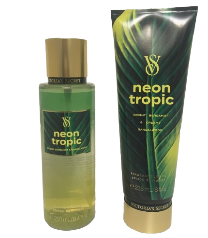 Duo Victoria´s Secret Golden Neon Tropic