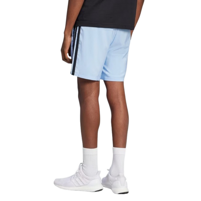 Pantaloneta adidas Chelsea Essential de 3 rayas Glow Blue - Imagen 5