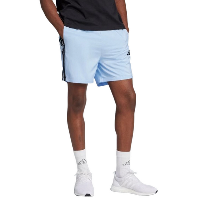 Pantaloneta adidas Chelsea Essential de 3 rayas Glow Blue - Imagen 6