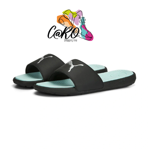 Sandalias Puma Black-Puma Silver - Imagen 2