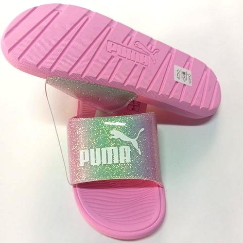 Sandalias Puma Pink Lila Puma White - Imagen 2