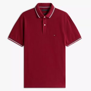 Camiseta Polo Tommy Hilfiger Vinotinto