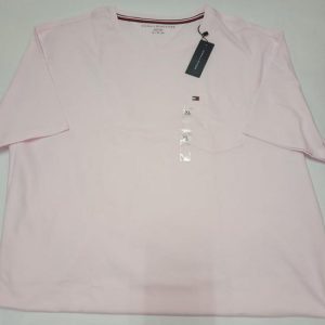 Camiseta Tommy Hilfiger Rosa Con Bolsillo