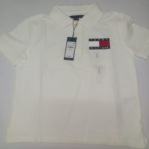 Camisa Tommy Hilfiger Junior Blanca